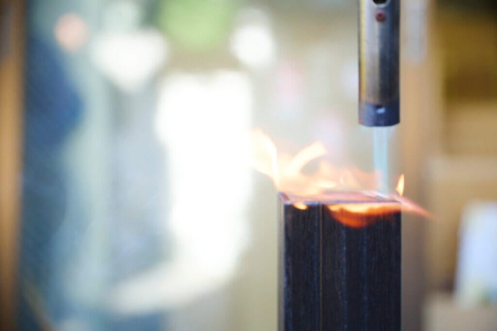 Burned Paulownia Wood